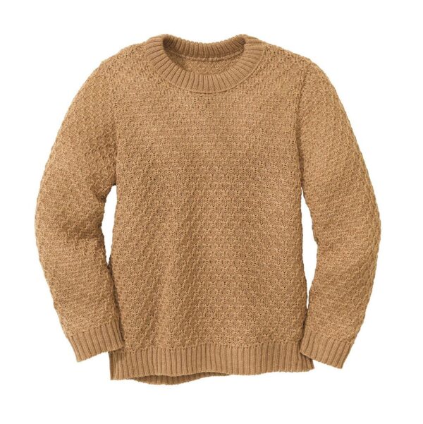 Disana Aran Pullover karamell