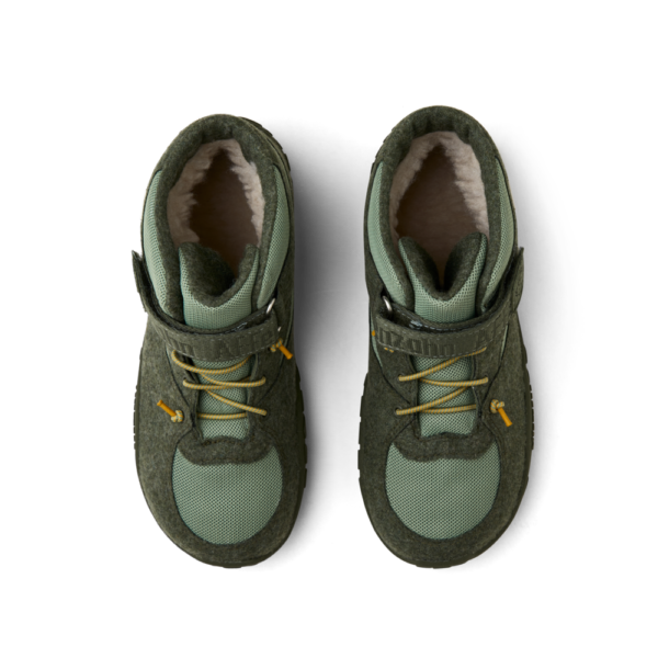 Affenzahn Wintersneaker Wolle Dreamer Waldgrün – Bild 5