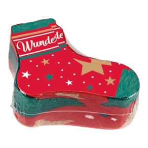 Zaubersocken Winterwunder rot