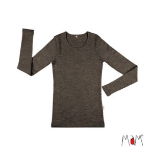 MaM Merinowoll Langarmshirt Hippopotamus