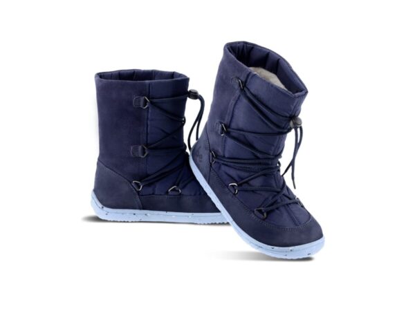 Winter Kids Barefoot Be Lenka Snowfox Kids 2.0 - Dark & Light Blue – Bild 3
