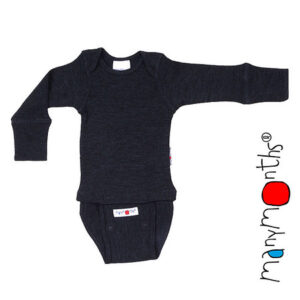 Manymonths Body/Shirt langarm Foggy Black