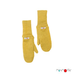 ManyMonths Handschuhe Axolotl Yellow