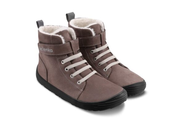Winter Kids Barefoot Be Lenka Winter Kids - Chocolate – Bild 5