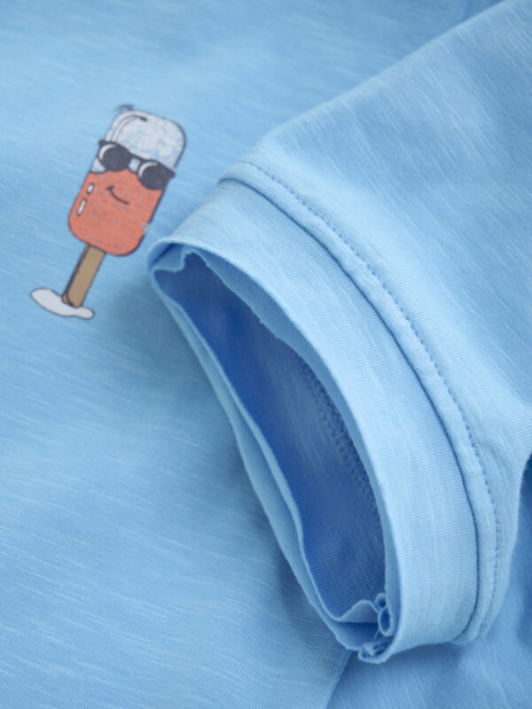 Minymo T-Shirt Glace hellblau – Bild 2