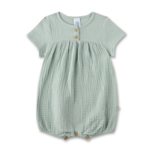 Sanetta Pure Musselin Baby-Overall hellblau