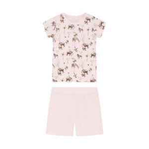 Hust&Claire Pyjama aus Bambusviskose Safari rose