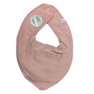 Pippi Bandana Bib rosa hell