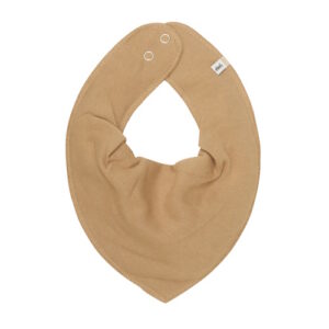 Pippi Bandana Bib hellbraun