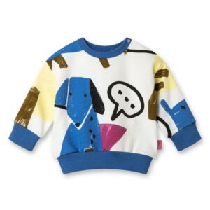 Sanetta Pure Sweatshirt Hund Off-White