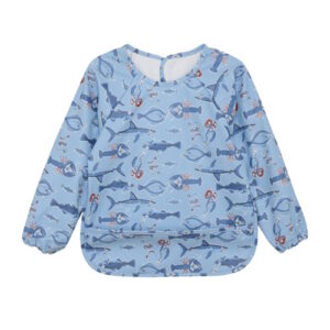 Celavi Lätzchen mit Ärmel Federal Blue