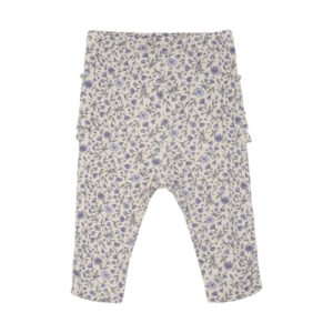 Fixoni Bambusviskose Leggings Blumen lila