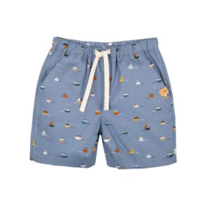 Pure Pure kurze Hose Schiffchen blau