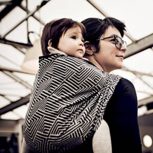 Didymos Babytragetuch Metro Monochrom