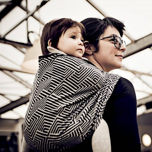 Didymos Babytragetuch Metro Monochrom