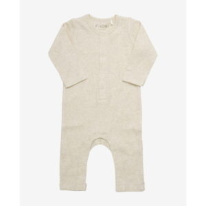 Fixoni Modal-Baumwoll Strampler beige
