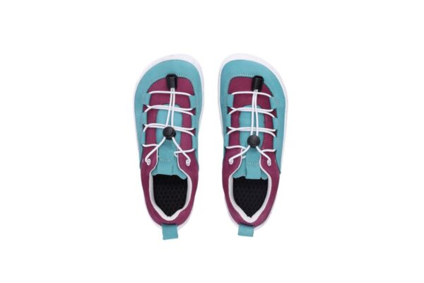 Be Lenka Kids barefoot sneakers - Xplorer - Light Teal & Plum – Bild 7