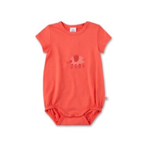 Sanetta Pure Baby-Body dunkelorange