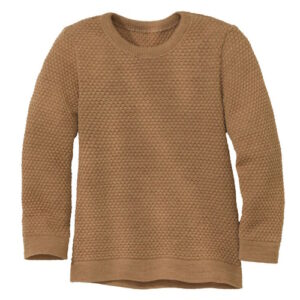 Disana Wabenstrickpullover karamell