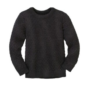 Disana Aran Pullover anthrazit