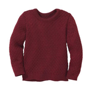 Disana Aran Pullover cassis