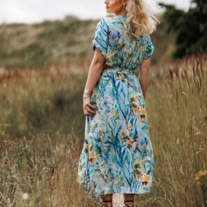 Greyse Kimono Blumenwiese hell