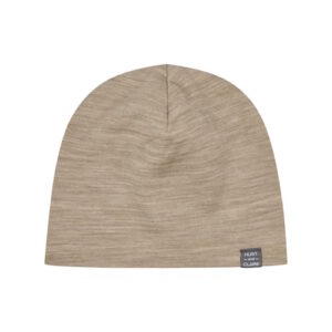 Hust&Claire Wolle-Bambus Beanie braunmeliert