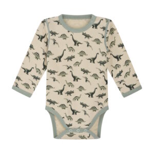 Hust&Claire Wolle-Bambus Body Dinos Jade