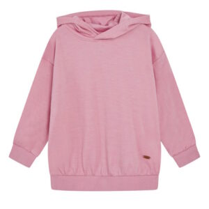 Hust & Claire Woll-Bambus Hoodie orchid