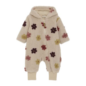 Minymo Plüschoverall Sandshell