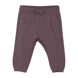 Minymo Sweatpants Black Plum