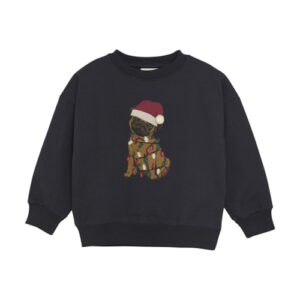 Minymo Weihnachts-Sweatshirt Hund