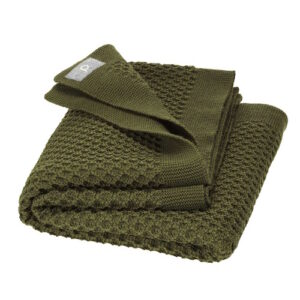 Disana Waben Strickdecke klein oliv