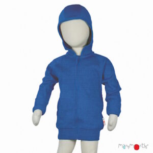 ManyMonths Hooded Zip Cardigan Classic Blue