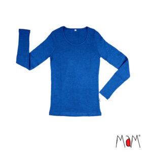 MaM Merinowoll Langarmshirt Classic Blue