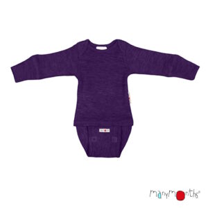 Manymonths Body/Shirt langarm Acai Berry