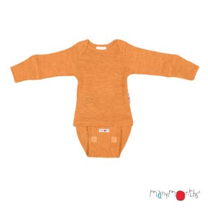Manymonths Body/Shirt langarm Tangerine Marmalade