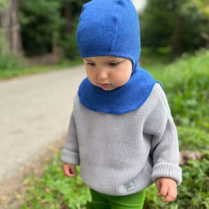ManyMonths Elefanten Mütze Classic Blue