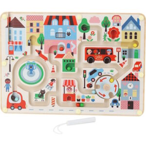 Moulin Roty Magnet Labyrinth Stadt