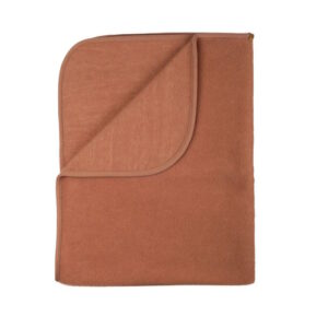 Pure Pure Wollfleece Decke mocha