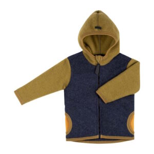 Pure Pure Wollfleece Jacke Bio-Merinowolle marine