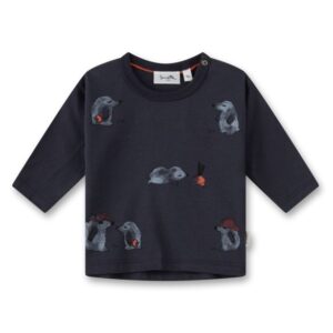 Sanetta Pure Langarmshirt Maulwurf