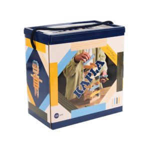 Kapla 120er Box hellblau gelb grün