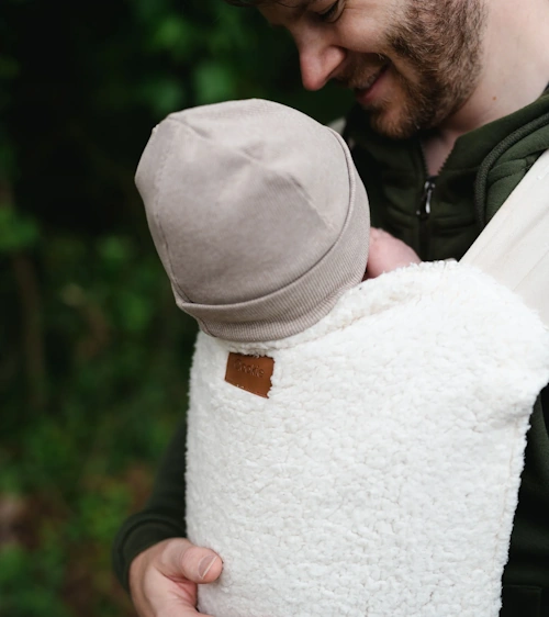 Qookie Carrier Vario Fullbuckle Teddy Cream – Bild 2
