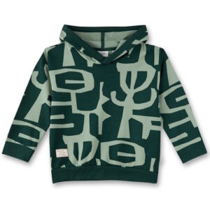 Sanetta Pure Hoodie grün Muster