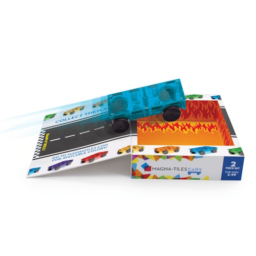 Magna-Tiles® Cars 2-Piece Expansion Set – Bild 3
