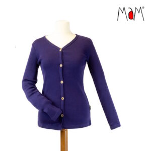 MaM Button-Up Cardigan Acai Berry