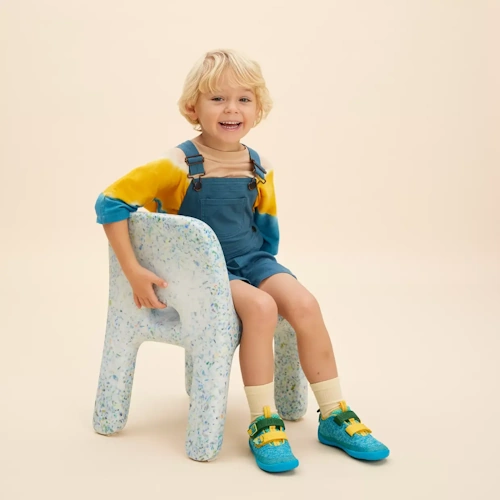 Affenzahn Barfußschuh Knit Happy Kreativ Bär – Bild 3