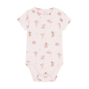 Hust&Claire Bambusviskose Body Drachen Rose Morn kurzarm
