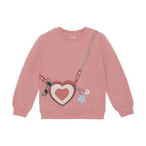 Minymo Pullover Handtasche Pink